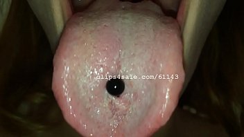 Mouth Fetish - Silvia Mouth Video 2